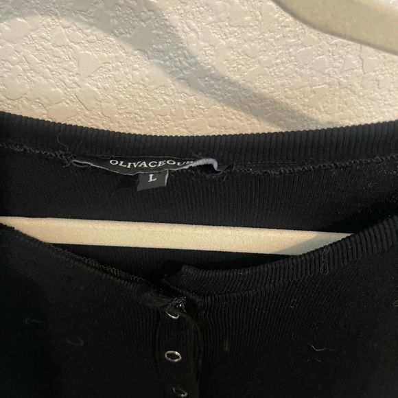 Olivaceous Black Midi Dress - Picture 9 of 9